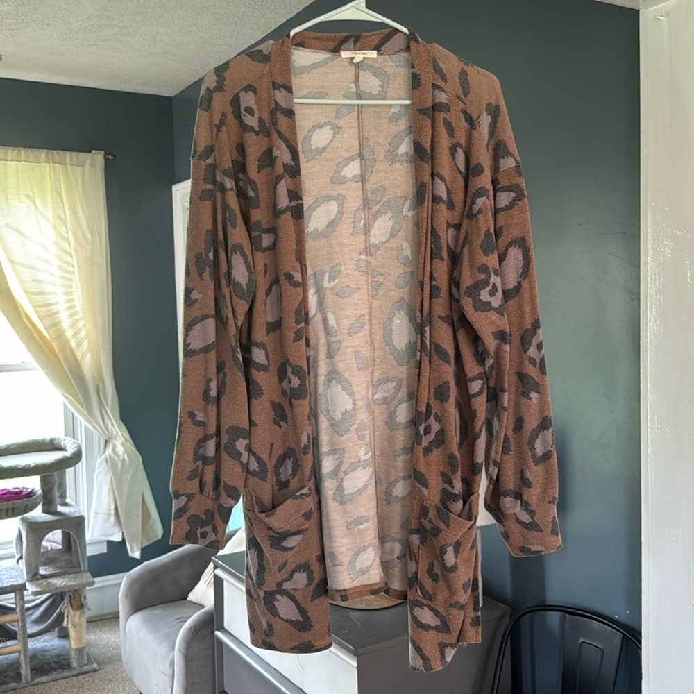 Leopard Cardigan